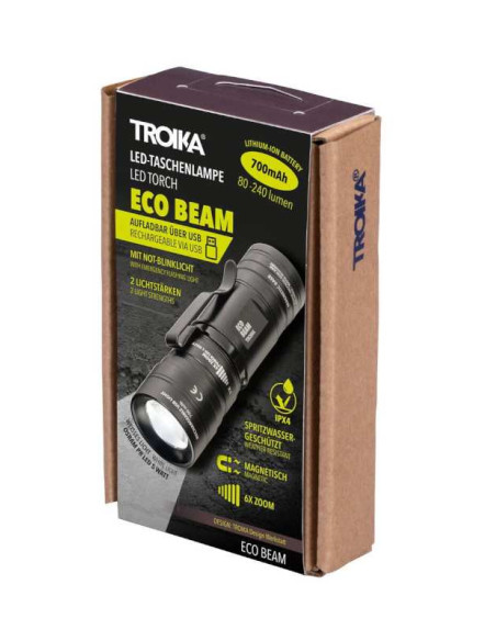 Lampe torche rechargeable Troïka